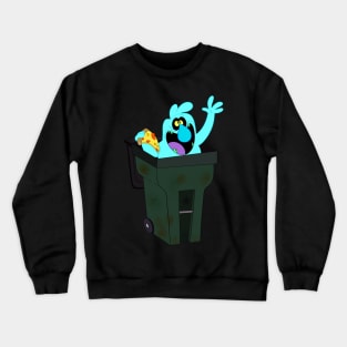 Dumpster Diver Scratch | The Ghost And Molly McGee Crewneck Sweatshirt